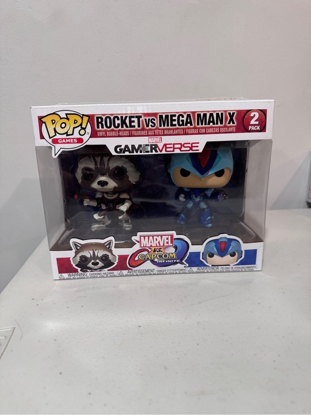 Funko Rocket and mega man x